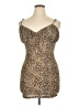 Shein Animal Print Tan Cocktail Dress Size XL - photo 1