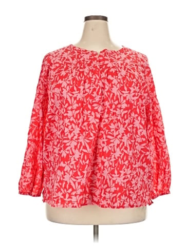 Caslon 3/4 Sleeve Blouse (view 1)