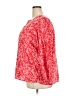 Caslon 100% Cotton Red 3/4 Sleeve Blouse Size 2X - photo 5