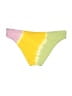 L Space Tie-dye Yellow Swimsuit Bottoms Size S - photo 2