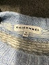 Assorted Brands Chevron-herringbone Blue Pullover Sweater Size M - photo 7