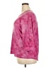 Croft & Barrow Pink 3/4 Sleeve Top Size XXL - photo 5