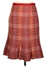 Etcetera Argyle Red Formal Skirt Size 2 - photo 2