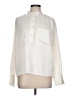 Ann Taylor 100% Polyester Ivory Long Sleeve Blouse Size L - photo 1