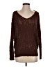 Altar'd State 100% Acrylic Metallic Brown Pullover Sweater Size S - photo 1
