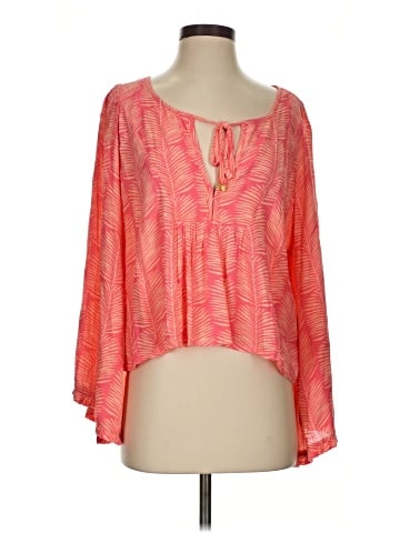 Honolua Surf Co. 3/4 Sleeve Blouse (view 1)