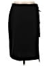 Adrienne Vittadini Solid Black Casual Skirt Size 4 - photo 1