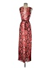 MICHAEL Michael Kors 100% Polyester Paisley Red Cocktail Dress Size S - photo 1
