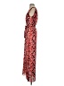 MICHAEL Michael Kors 100% Polyester Paisley Red Cocktail Dress Size S - photo 5