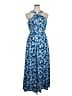 MICHAEL Michael Kors Blue Casual Dress Size XL - photo 1
