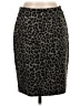 CAbi Animal Print Gray Casual Skirt Size 2 - photo 1