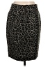 CAbi Animal Print Gray Casual Skirt Size 2 - photo 2