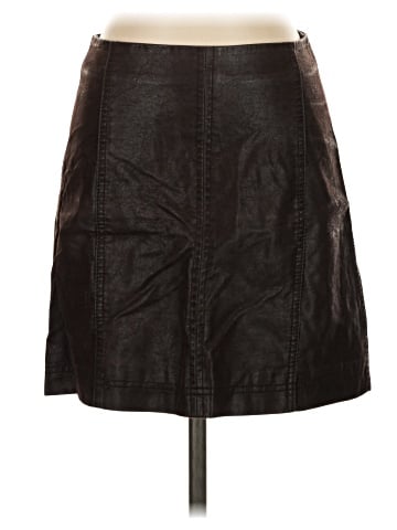 Free People Faux Leather Skirt (view 1)