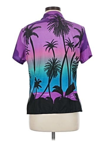 Lavish Short Sleeve Blouse (view 2)