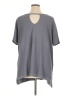 Calvin Klein Performance Gray Short Sleeve Top Size 1X - photo 2