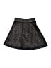 Miss Behave 100% Polyester Animal Print Black Skirt Size 12 - photo 1