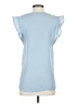 Truth NYC 100% Polyester Blue Short Sleeve Blouse Size S - photo 2