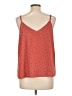 Cotton On 100% Polyester Orange Sleeveless Top Size L - photo 2