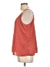 Cotton On 100% Polyester Orange Sleeveless Top Size L - photo 5
