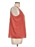 Cotton On 100% Polyester Orange Sleeveless Top Size L - photo 4