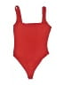Shein Solid Red One Piece Swimsuit Size 6 - photo 1