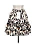 Shein Animal Print Ivory Casual Skirt Size 2 - photo 2