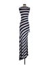 Max Studio Stripes Blue Casual Dress Size S - photo 2
