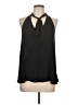 BCBGeneration 100% Polyester Black Sleeveless Blouse Size L - photo 1