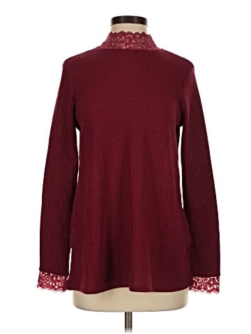 LOGO by Lori Goldstein Long Sleeve Top (view 1)