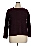 St. John's Bay 100% Acrylic Burgundy Pullover Sweater Size XL - photo 1