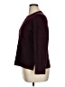 St. John's Bay 100% Acrylic Burgundy Pullover Sweater Size XL - photo 5