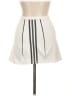 Adidas Solid Ivory White Casual Skirt Size L - photo 2