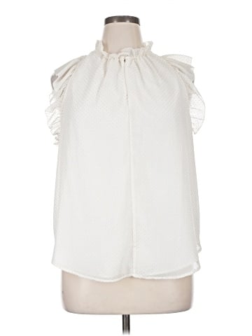 MICHAEL Michael Kors Sleeveless Blouse (view 1)
