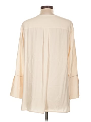 Lafayette 148 New York 3/4 Sleeve Blouse (view 2)