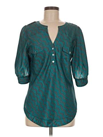 41Hawthorn 3/4 Sleeve Blouse (view 1)