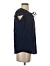 Vintage Rose Blue Sleeveless Blouse Size S - photo 4