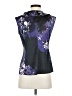 T Tahari Purple Sleeveless Blouse Size S - photo 2