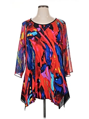 Peter Nygard 3/4 Sleeve Blouse (view 1)