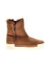 J/Slides Brown Ankle Boots Size 8 - photo 1