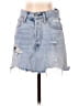 Levi's 100% Cotton Blue Denim Skirt Size 25 waist - photo 1