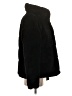 Avec Les Filles 100% Polyester Solid Black Faux Fur Jacket Size S - photo 4