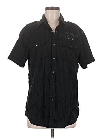 Guess Short Sleeve Button-Down Shirt (view 1)