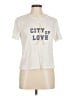 Ann Taylor LOFT Ivory Short Sleeve Top Size M - photo 1