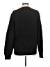 Uniqlo 100% Polyester Solid Black Pullover Sweater Size M - photo 2