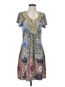 One World Paisley Blue Casual Dress Size S - photo 1