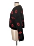 Francesca's Animal Print Black Pullover Sweater Size L - photo 5