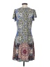 One World Paisley Blue Casual Dress Size S - photo 2