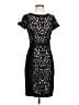 Maeve Animal Print Black Cocktail Dress Size 2 - photo 1