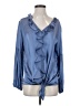 Vanita Rosa Blue Long Sleeve Blouse Size S - photo 1