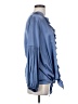Vanita Rosa Blue Long Sleeve Blouse Size S - photo 4